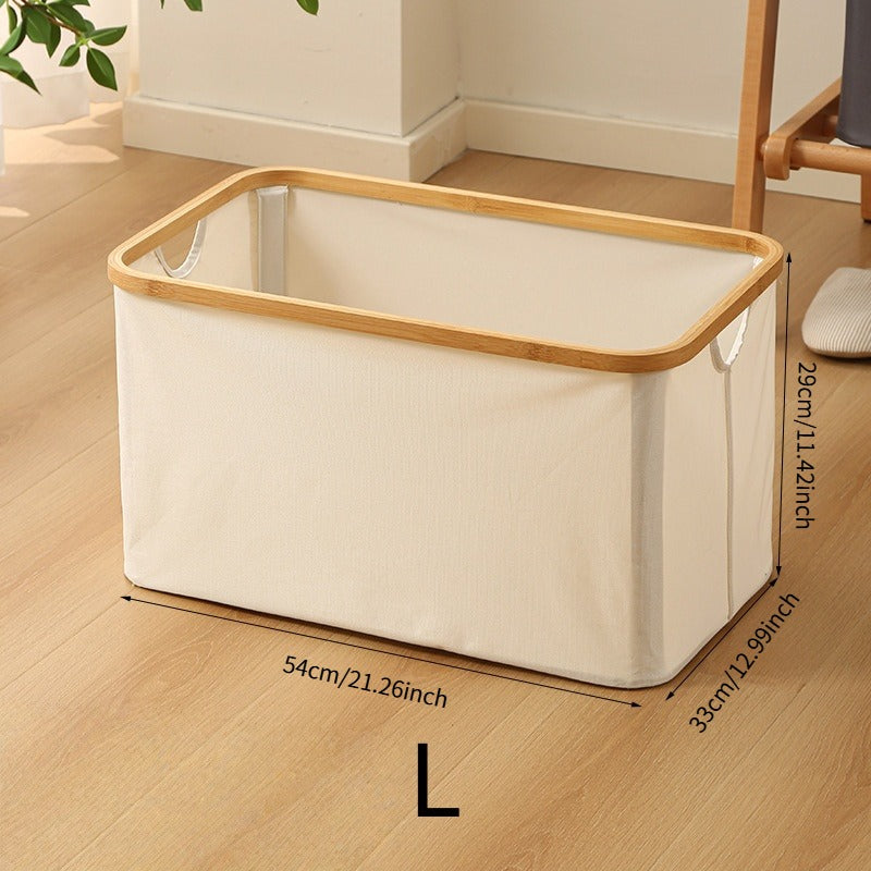 ZenHarmony | Natural Bamboo & Premium Oxford Fabric Organizer