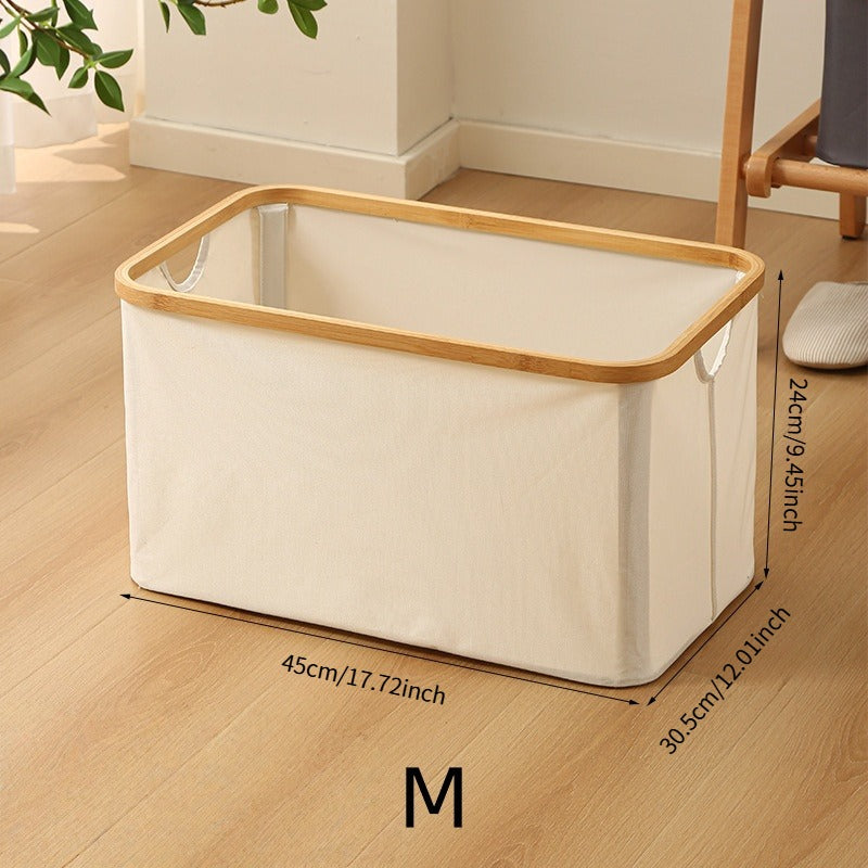 ZenHarmony | Natural Bamboo & Premium Oxford Fabric Organizer