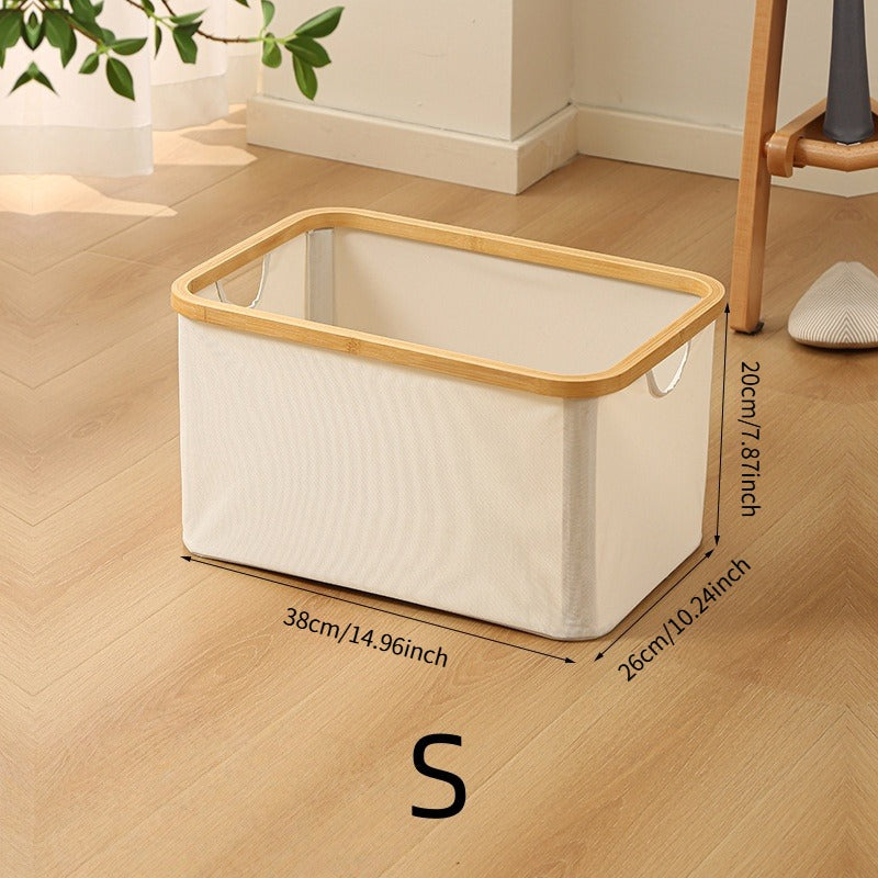 ZenHarmony | Natural Bamboo & Premium Oxford Fabric Organizer